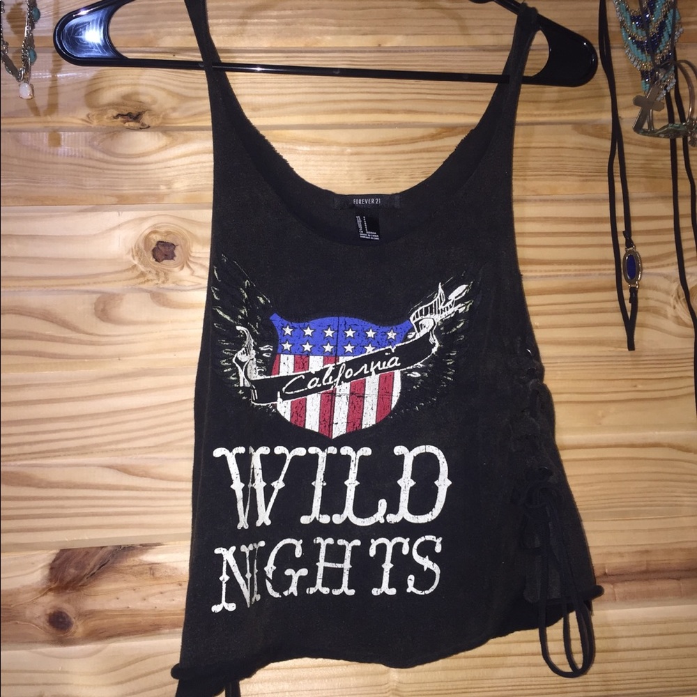 Wild night tank